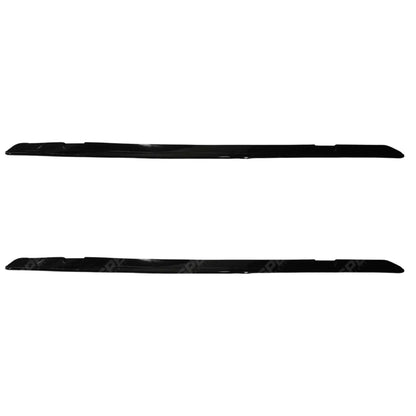 Bmw 2 Series F22 M Sport 2014-2021 Side Skirt Splitters In Gloss Black