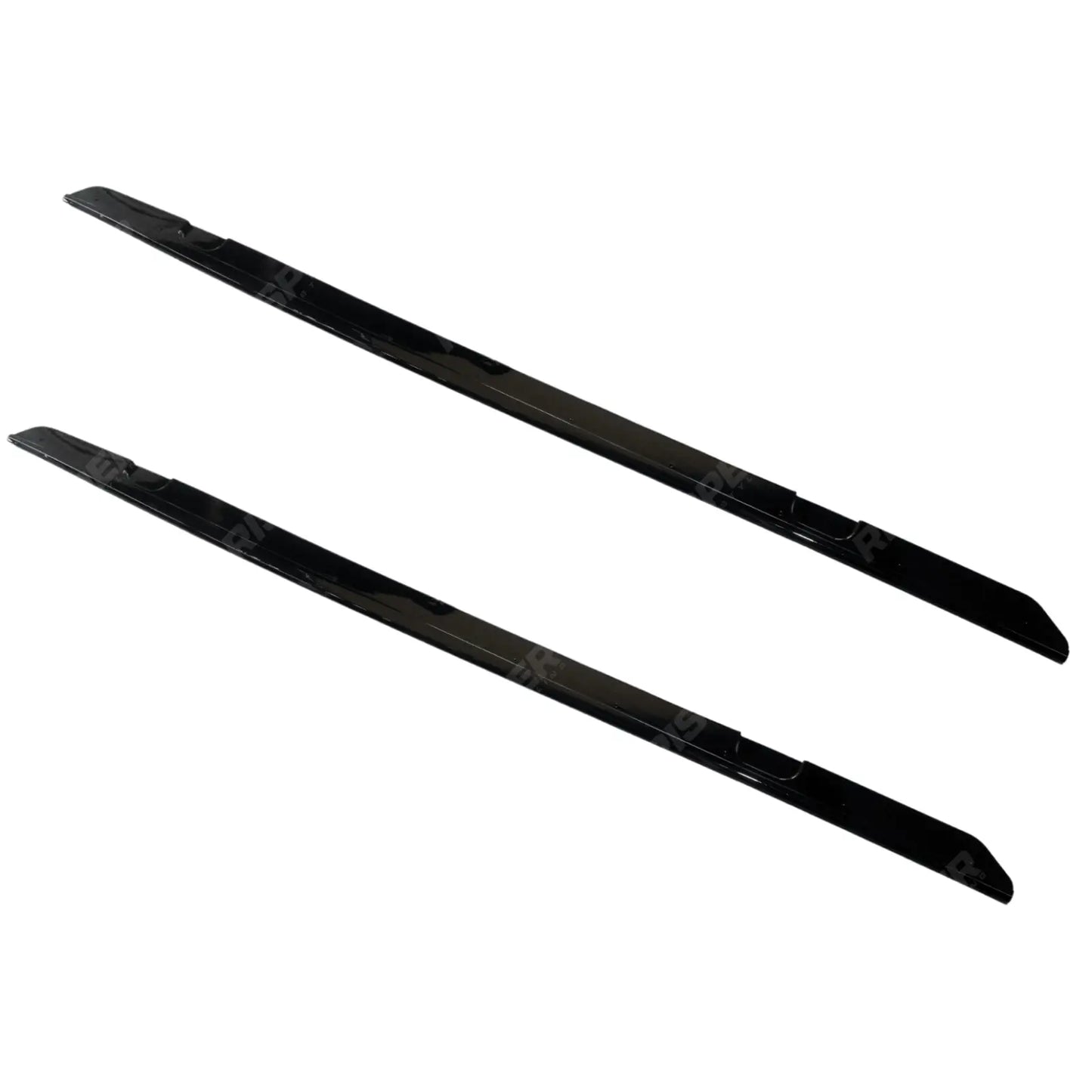 Bmw 2 Series F22 M Sport 2014-2021 Side Skirt Splitters In Gloss Black