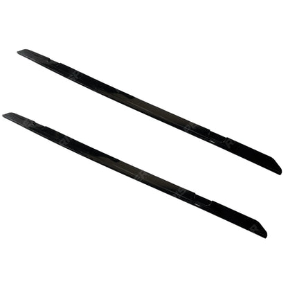 Bmw 2 Series F22 M Sport 2014-2021 Side Skirt Splitters In Gloss Black