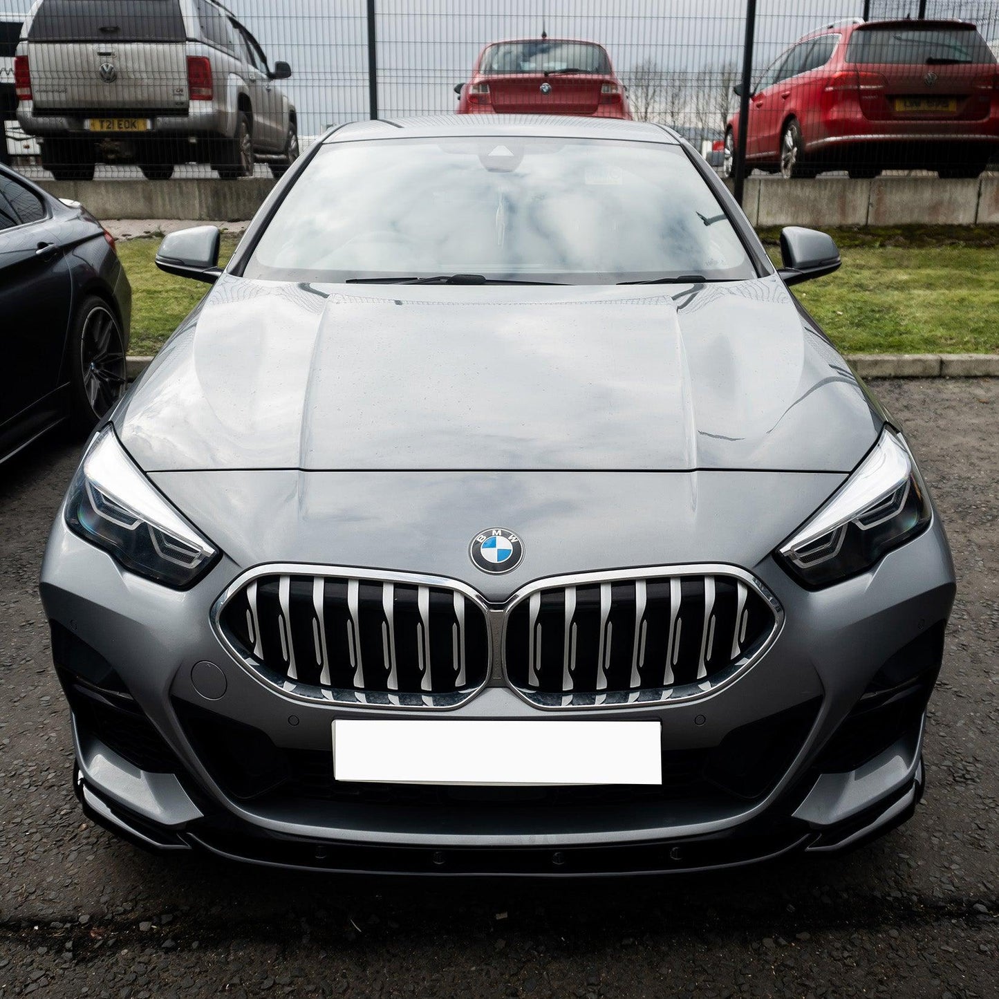 BMW 2 Series F44 Gran Coupe M Sport M235i 2019+ Gloss Black Risper Front Splitter - TMC Motorsport
