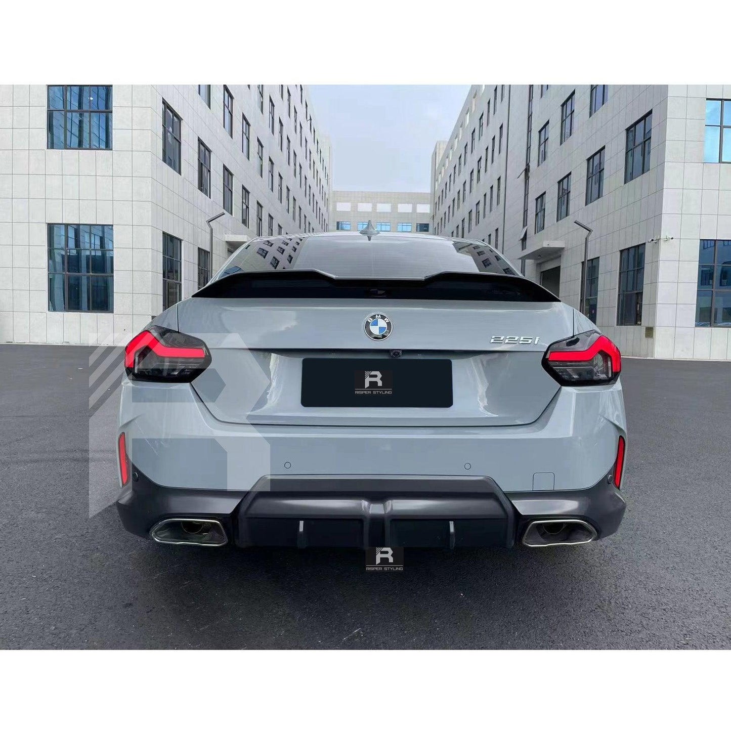 BMW 2 Series G42 2021+ 2-Door Coupe 'M240i Look' Gloss Black Full Aero Kit - TMC Motorsport