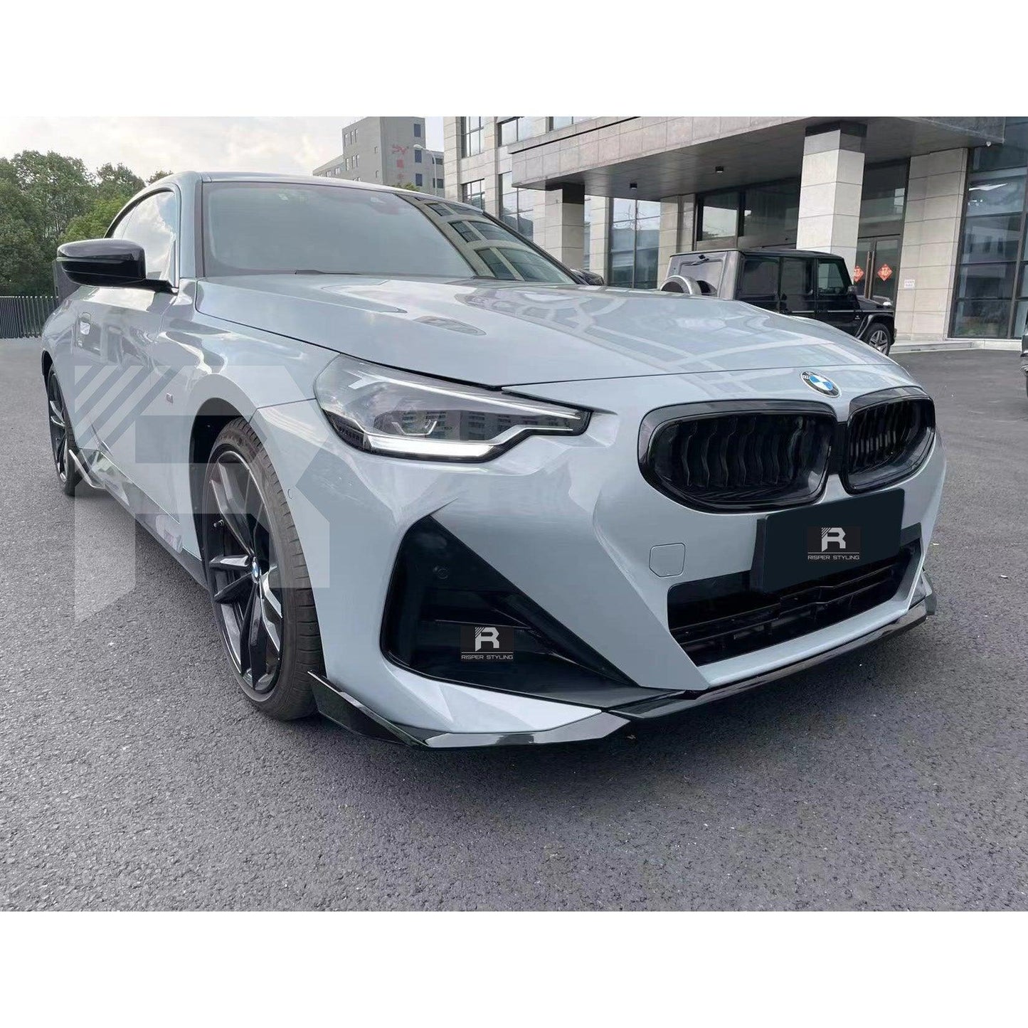 BMW 2 Series G42 2021+ 2-Door Coupe 'M240i Look' Gloss Black Full Aero Kit - TMC Motorsport