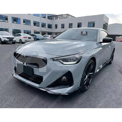 BMW 2 Series G42 2021+ 2-Door Coupe 'M240i Look' Gloss Black Full Aero Kit