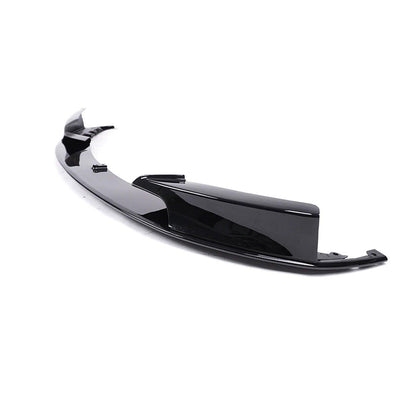 BMW 3 Series F30 F31 F35 M Sport Front Splitter in Gloss Black - TMC Motorsport