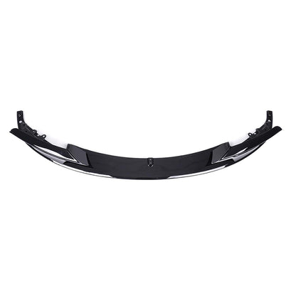BMW 3 Series F30 F31 F35 M Sport Front Splitter in Gloss Black - TMC Motorsport