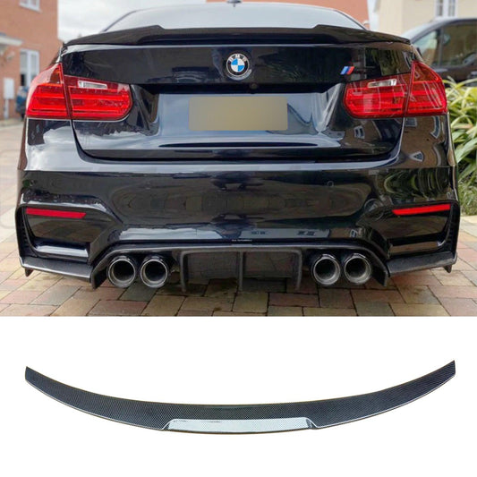 BMW 3 Series F30 F35 F80 2011-2019 Carbon Look M3 Style Rear Spoiler - TMC Motorsport