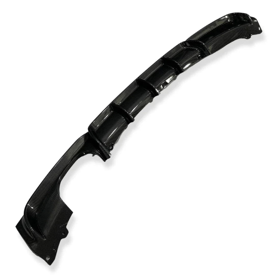 BMW 3 Series F30 F35 M Performance Rear Diffuser M Sport Twin Exit - Carbon Fiber Look - TMC Motorsport