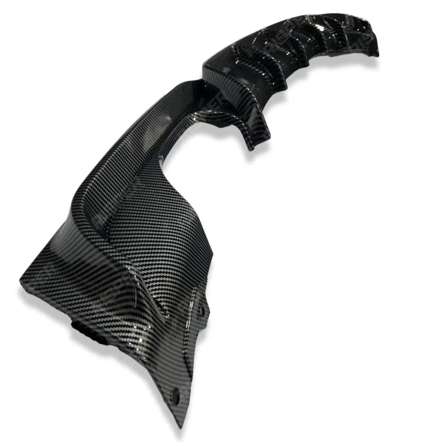 BMW 3 Series F30 F35 M Performance Rear Diffuser M Sport Twin Exit - Carbon Fiber Look
