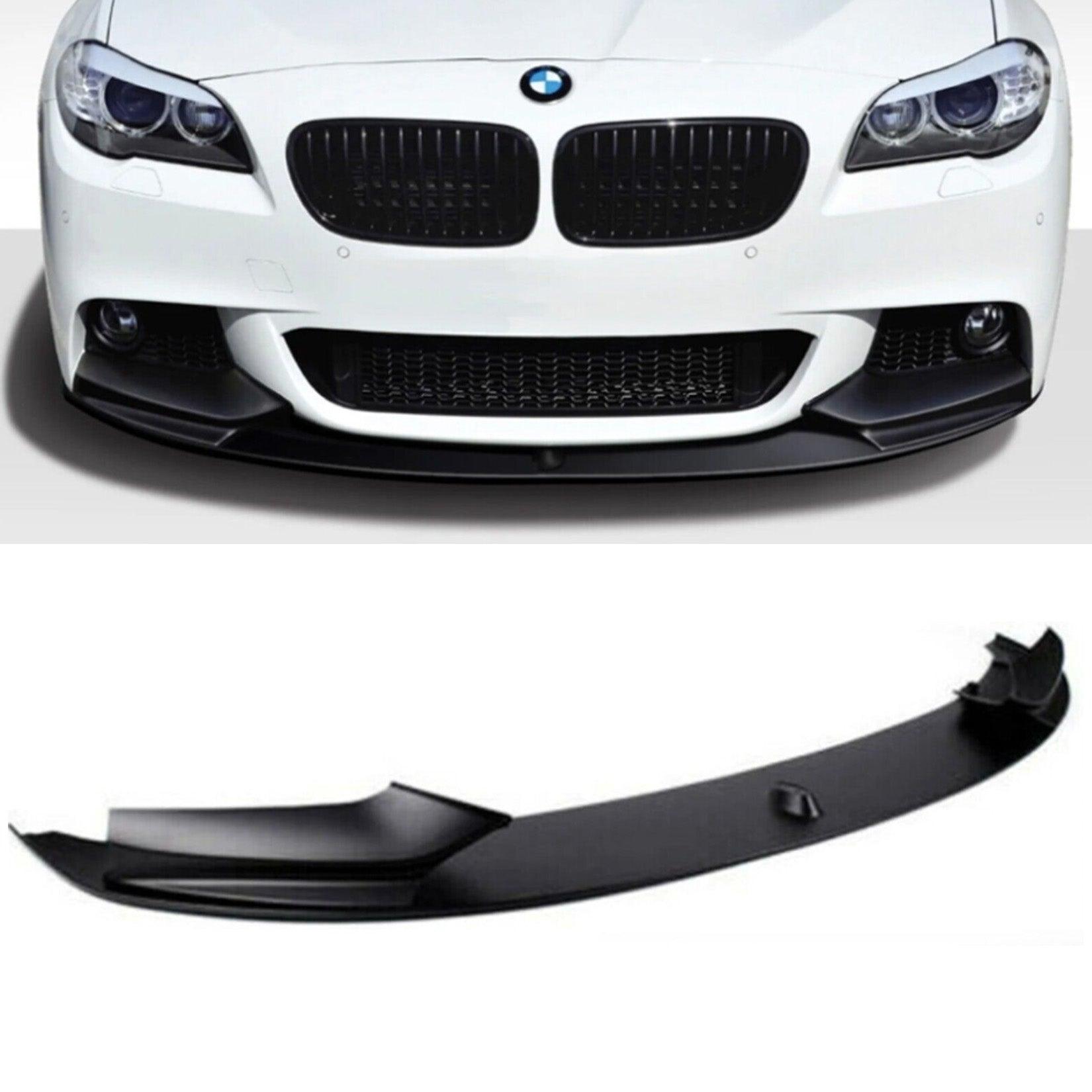 BMW 3 Series F30 F35 M Sport 2011-19 Front Splitter Lip in Matte Black - TMC Motorsport