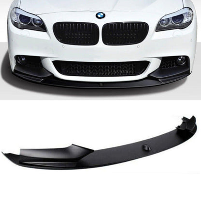 BMW 3 Series F30 F35 M Sport 2011-19 Front Splitter Lip in Matte Black - TMC Motorsport