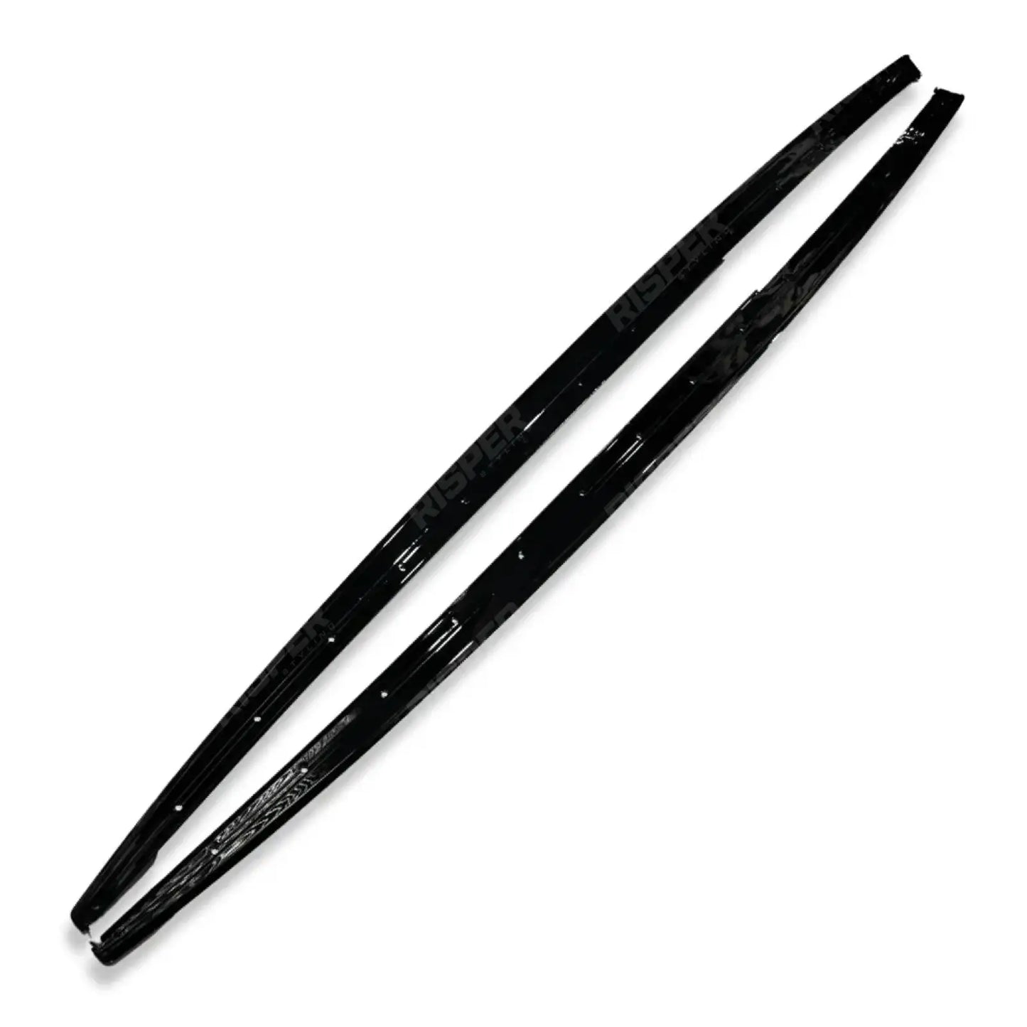 BMW 3 Series F30 F35 M Sport Side Skirt Splitters - Gloss Black