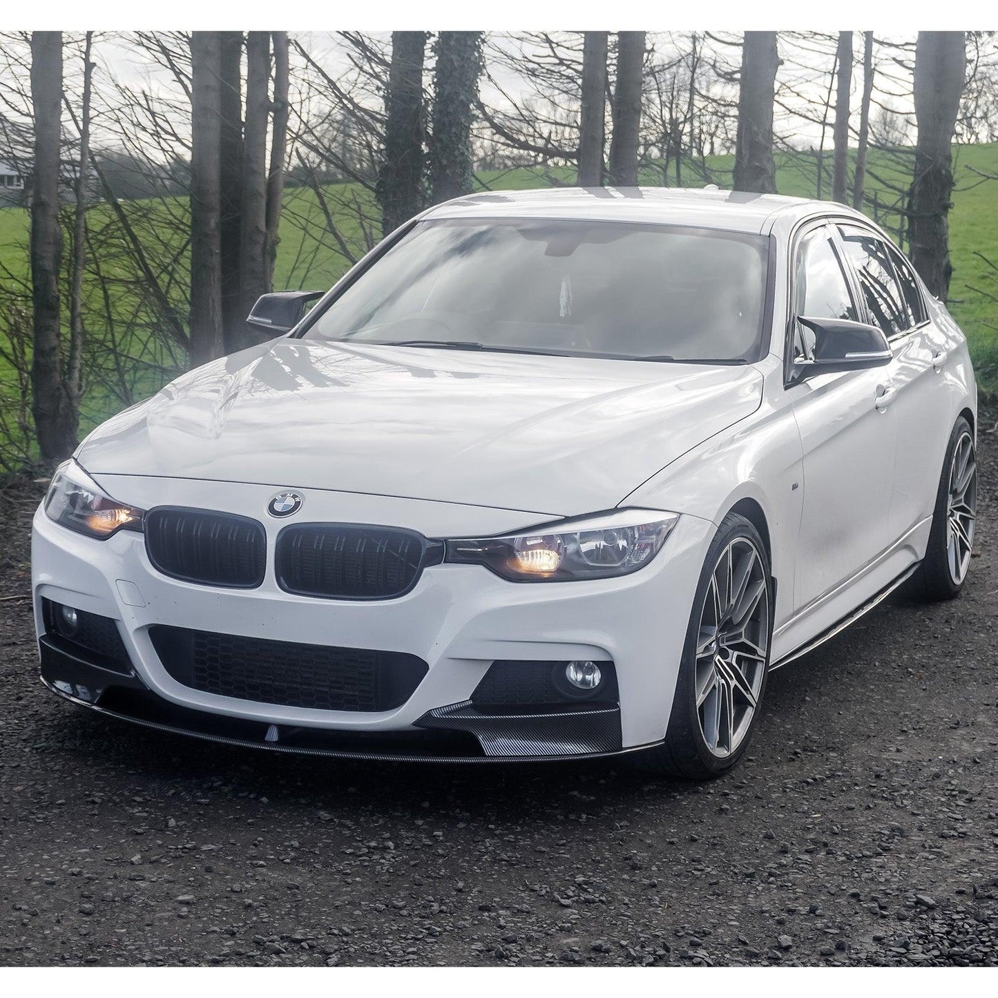 BMW 3 Series F30 M Sport 2012-2018 Carbon Look Full Aero Body Kit - Diffuser 0___0 - TMC Motorsport