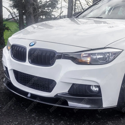 BMW 3 Series F30 M Sport 2012-2018 Carbon Look Full Aero Body Kit - Diffuser 00___