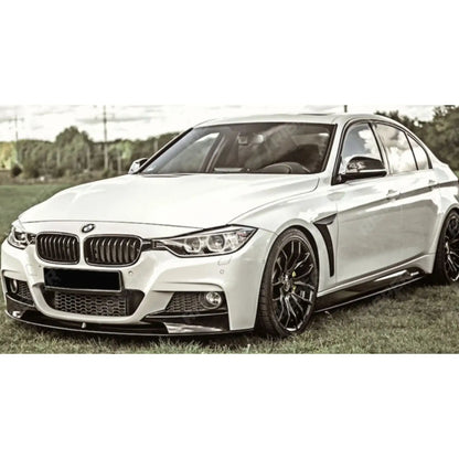 BMW 3 Series F30 M Sport 2012-2018 Gloss Black Full Aero Body Kit - Diffuser 00__00
