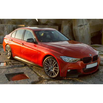 BMW 3 Series F30 M Sport 2012-2018 Matte Black Full Aero Body Kit - Diffuser 00___