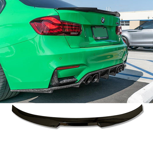 BMW 3 Series F30/F35/F80 2011-2019 Gloss Black M3 Style Rear Spoiler - TMC Motorsport