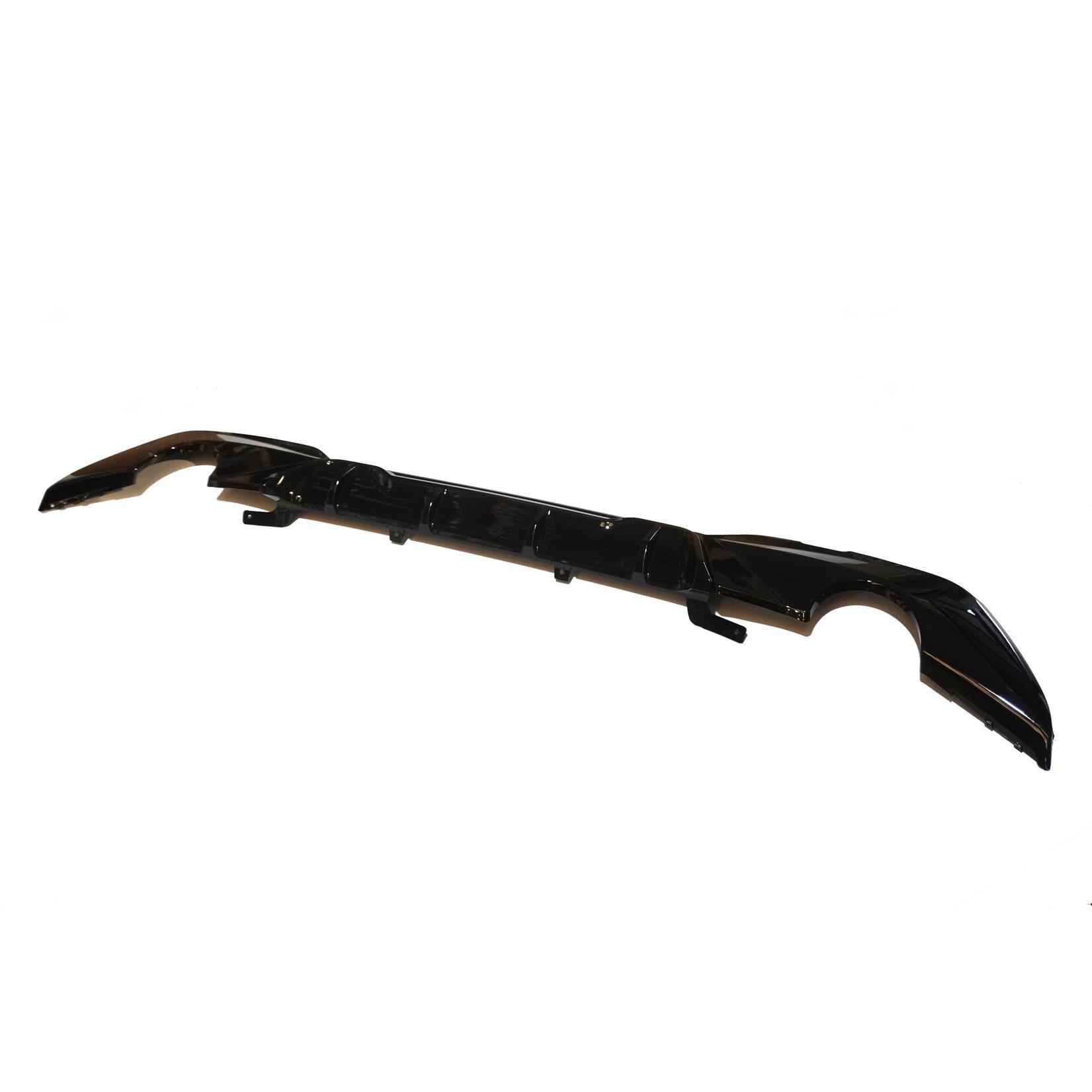 BMW 3 Series G20 2019-2021 (Pre-LCI) Gloss Black M Sport Rear Diffuser - Dual Exit - TMC Motorsport