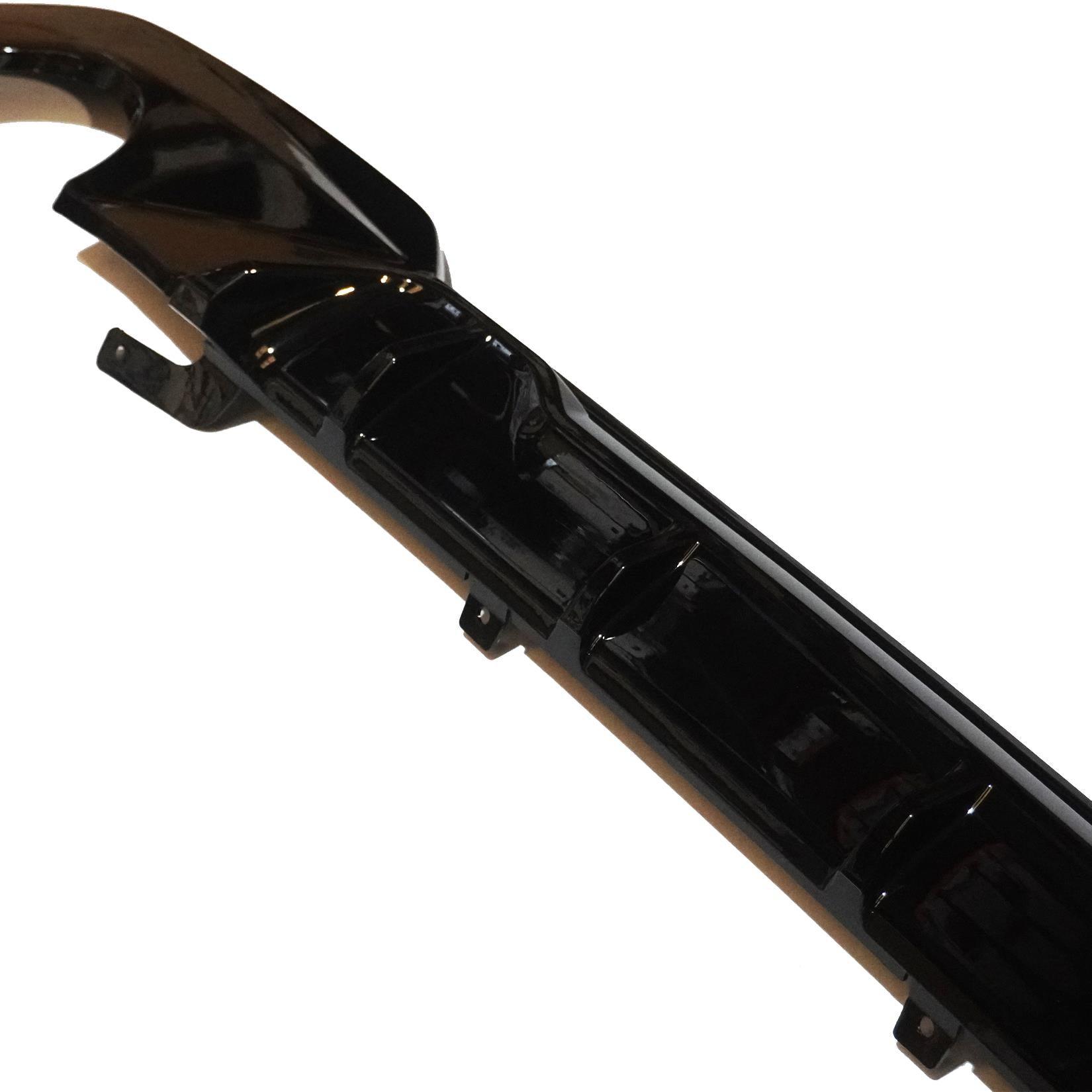 BMW 3 Series G20 2019-2021 (Pre-LCI) Gloss Black M Sport Rear Diffuser - Dual Exit - TMC Motorsport