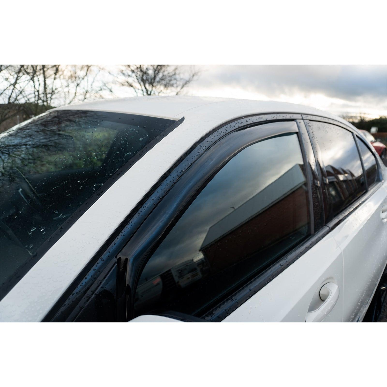 BMW 3 Series G20 2019+ Dark Smoke 2PC STX Internal Wind Deflectors Front Doors - TMC Motorsport