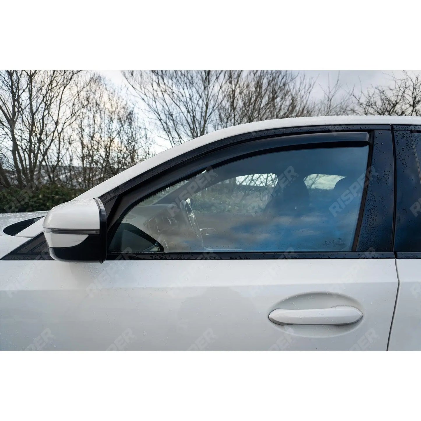 BMW 3 Series G20 2019+ Dark Smoke 2PC STX Internal Wind Deflectors Front Doors