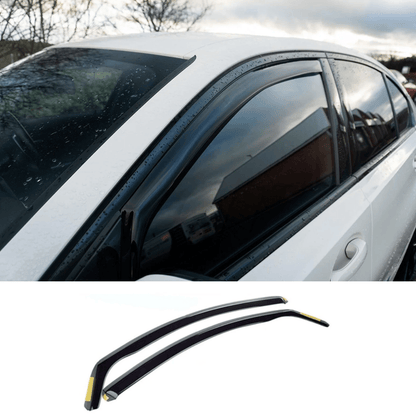 BMW 3 Series G20 2019+ Dark Smoke 2PC STX Internal Wind Deflectors Front Doors - TMC Motorsport