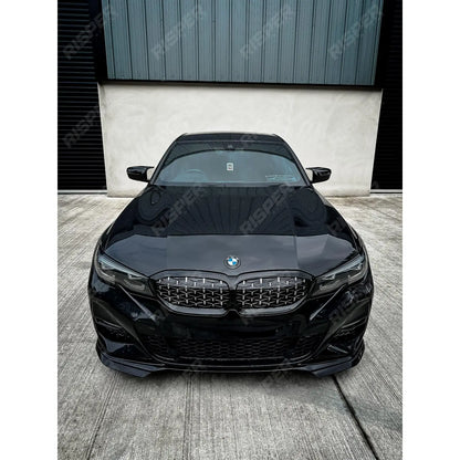 BMW 3 Series G20/G21 2018-2021 (pre-lci) Diamond Style Front Grill Gloss Black & Silver