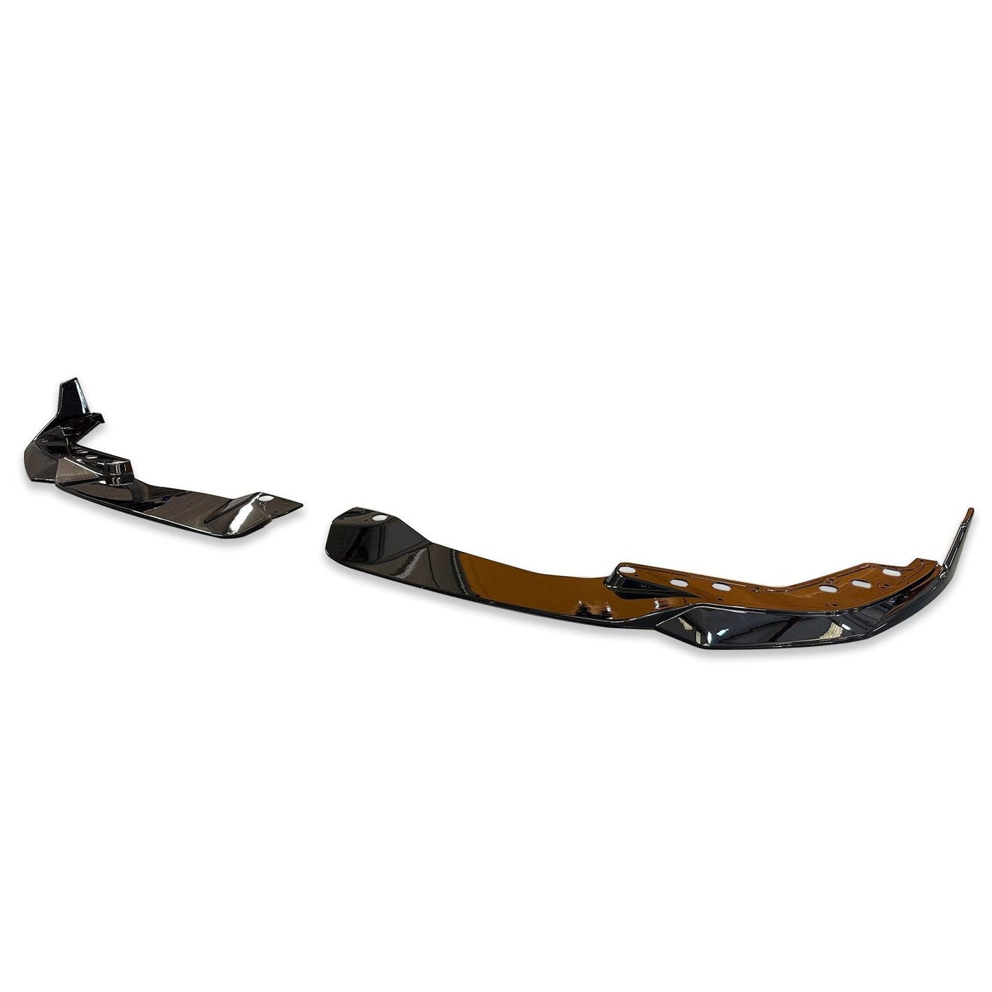 BMW 3 Series G20 LCI M Sport Facelift 2022+ Gloss Black Front Splitter Lip - TMC Motorsport