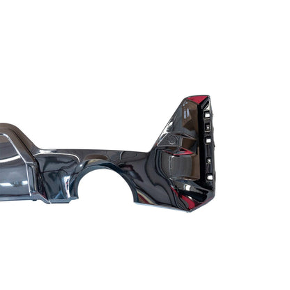 BMW 3 Series G20 M Sport LCI Facelift 2022+ Gloss Black Rear Diffuser - TMC Motorsport