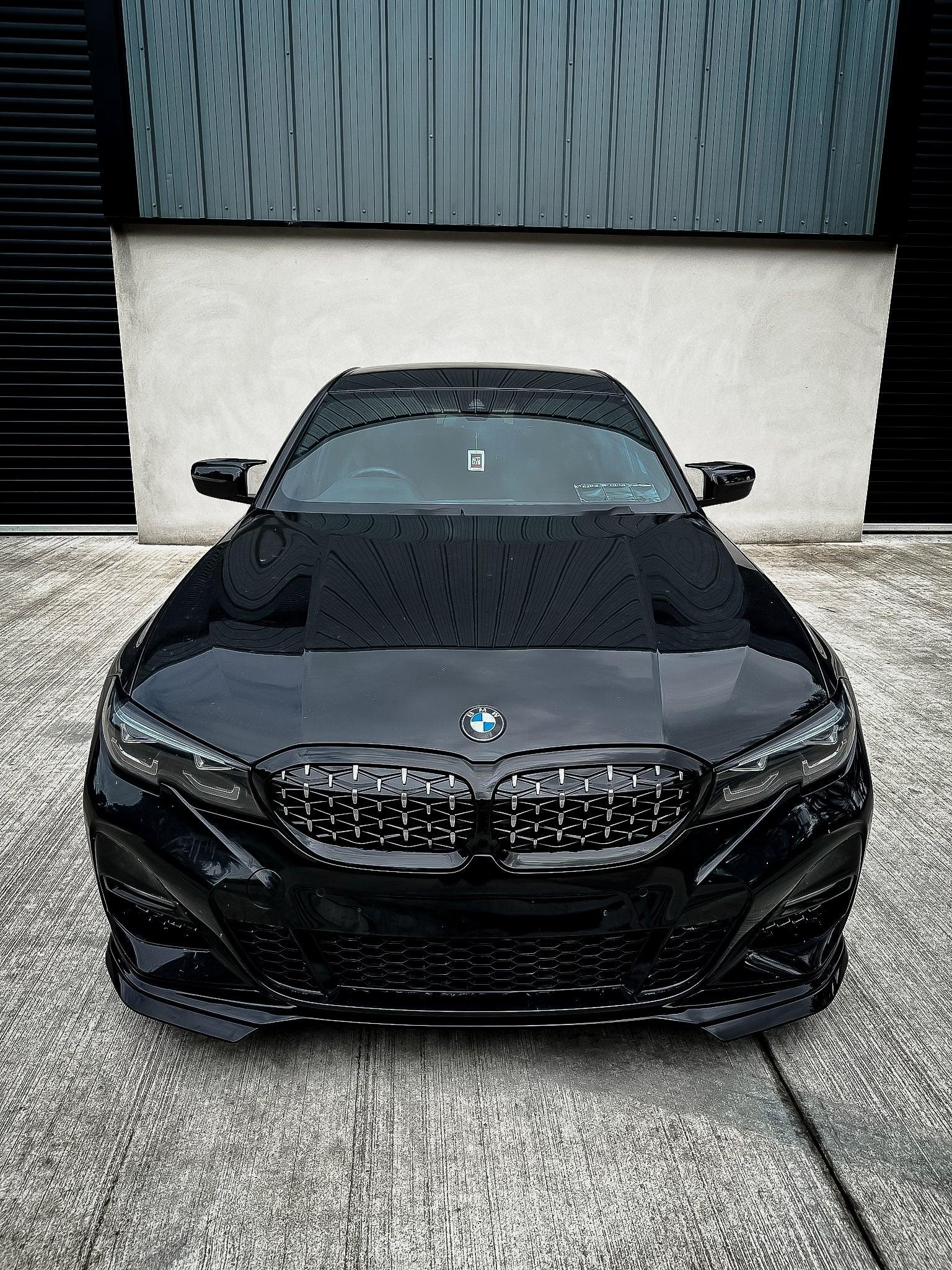 BMW 3 Series G20/G21 2018-2021 (pre-lci) Diamond Style Front Grill Gloss Black & Silver - TMC Motorsport