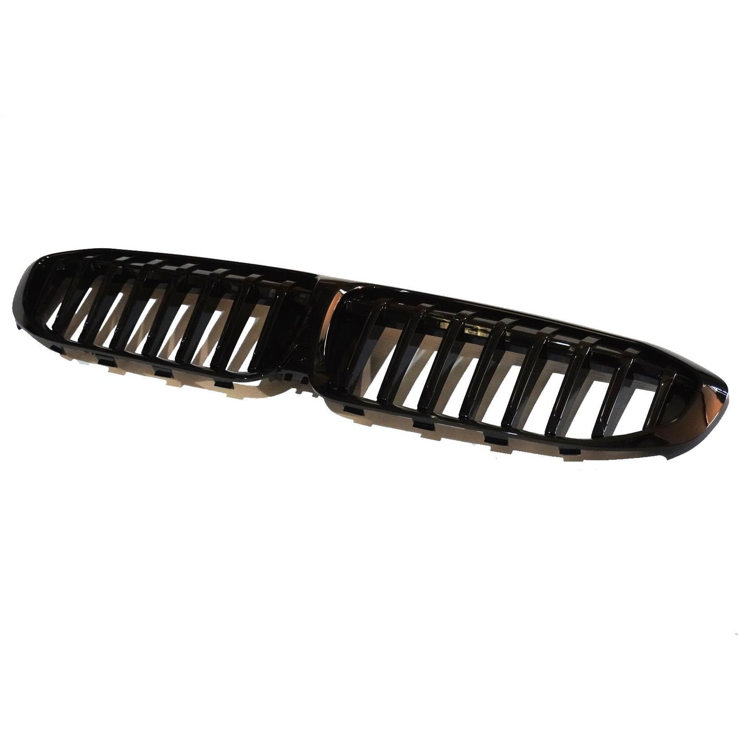 BMW 3 Series G20/G21 2018-2021 (Pre-LCI) Gloss Black Solid Slat Front Grill - TMC Motorsport
