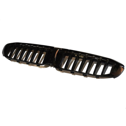 BMW 3 Series G20/G21 2018-2021 (Pre-LCI) Gloss Black Solid Slat Front Grill - TMC Motorsport