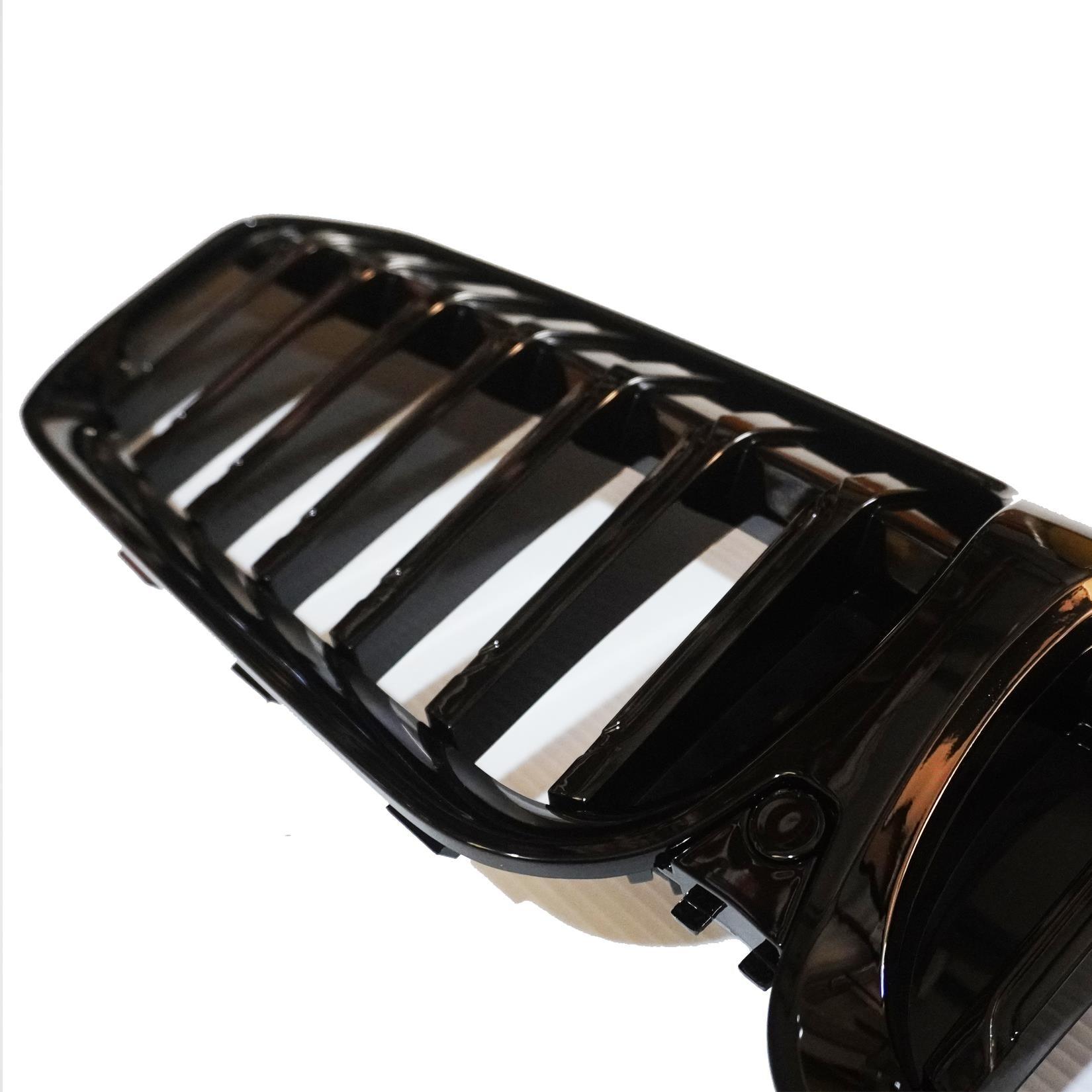 BMW 3 Series G20/G21 2018-2021 (Pre-LCI) Gloss Black Solid Slat Front Grill - TMC Motorsport