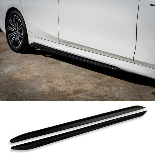 BMW 3 Series G20/G21 M Sport Side Skirt Splitters - Matte Black - TMC Motorsport