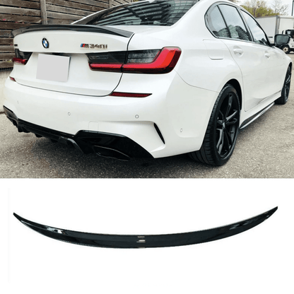 BMW 3 Series G20/G28 M-Sport Rear Spoiler Gloss Black - TMC Motorsport