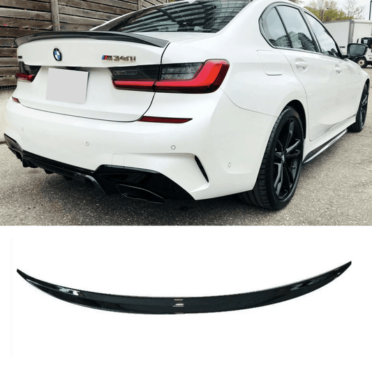 BMW 3 Series G20/G28 M-Sport Rear Spoiler Gloss Black - TMC Motorsport