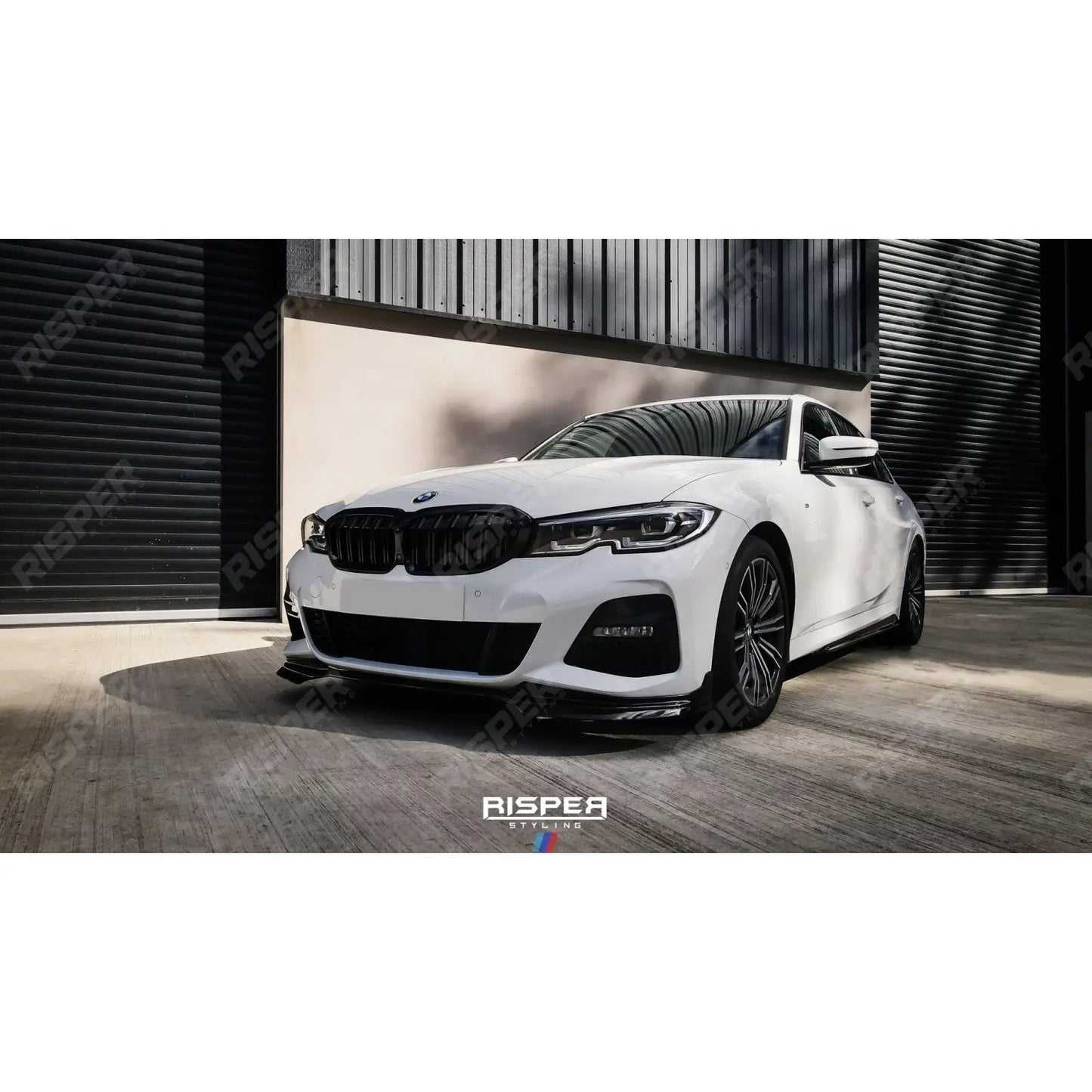 BMW 3 Series M Sport G20/G21 2018-2021 (pre-lci) Front Splitter Lip Gloss Black