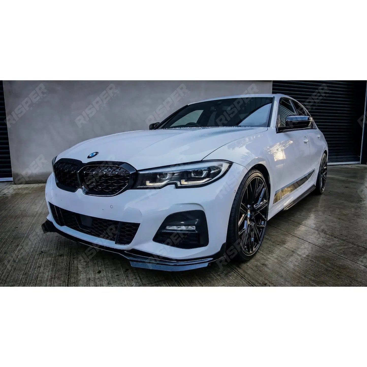 BMW 3 Series M Sport G20/G21 2018-2021 (pre-lci) Front Splitter Lip Gloss Black