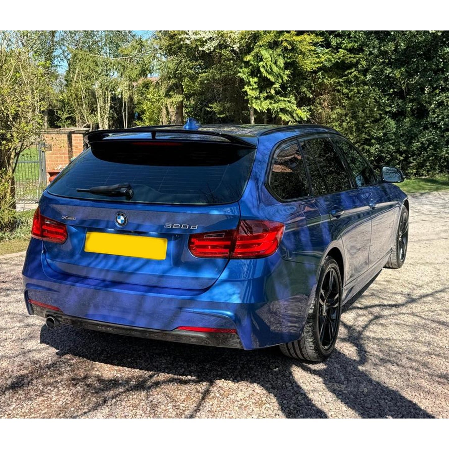 BMW 3 Series Touring F31 2013-2017 Rear Spoiler In Gloss Black - TMC Motorsport