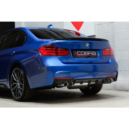 Cobra Sport BMW 320i (F30 LCI/F31 LCI) (2011-19) Quad Exit M3 Style Performance Exhaust Conversion - TMC Motorsport