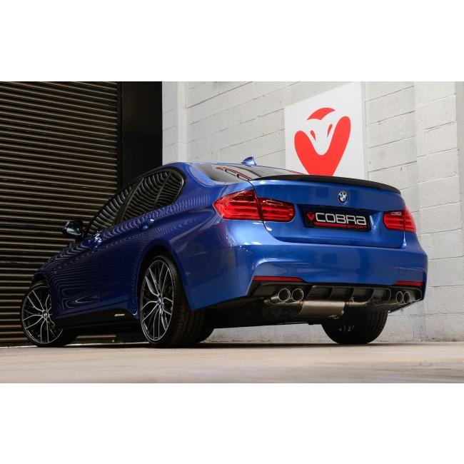 Cobra Sport BMW 320i (F30 LCI/F31 LCI) (2011-19) Quad Exit M3 Style Performance Exhaust Conversion - TMC Motorsport