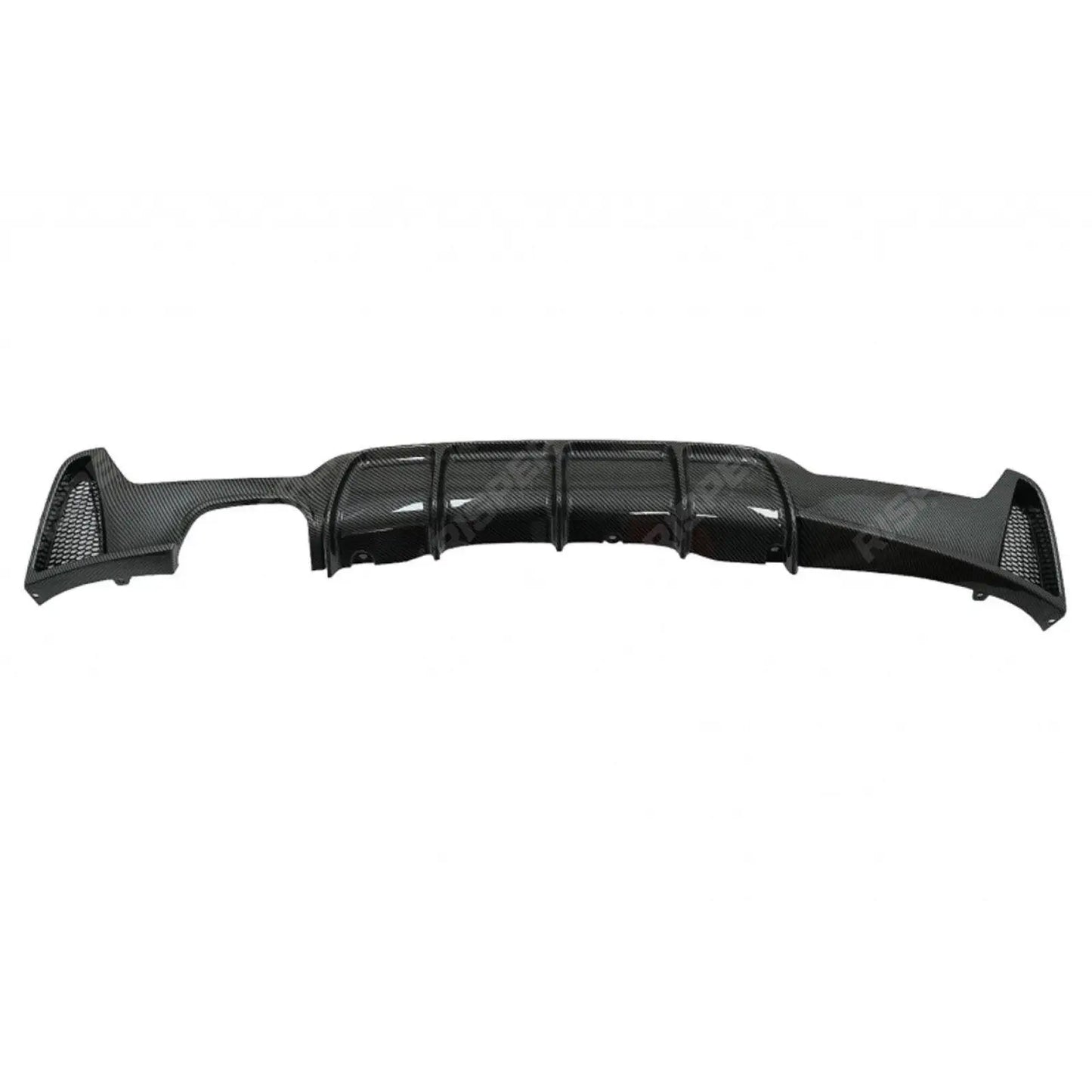 BMW 4 Series F32 F36 M Sport 2013-2020 Rear Diffuser Double Exit Carbon Look 00__