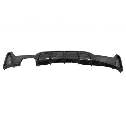 BMW 4 Series F32 F36 M Sport 2013-2020 Rear Diffuser Double Exit Carbon Look 00__