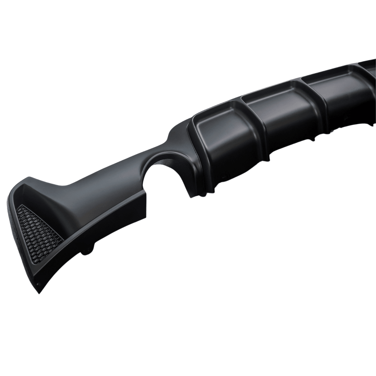 Bmw 4 Series F32 F36 M Sport 2014-2020 Rear Diffuser In Matte Black 0___0 - TMC Motorsport