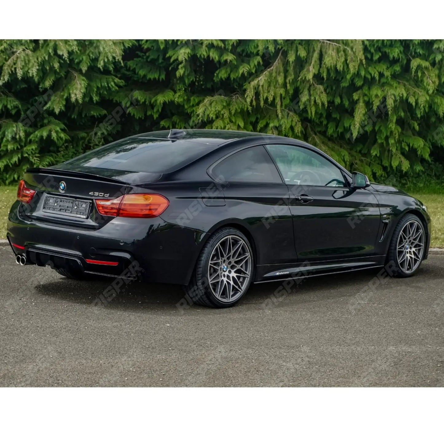 BMW 4 Series F32 M Sport 2014-2020 Gloss Black Full Aero Body Lip Kit - Diffuser 00___