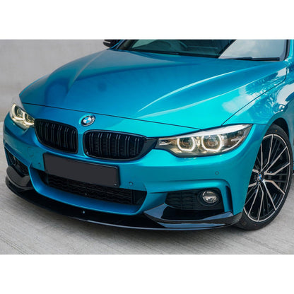 BMW 4 Series F32 M Sport 2014-2020 Gloss Black Full Aero Body Lip Kit - Diffuser 00___ - TMC Motorsport