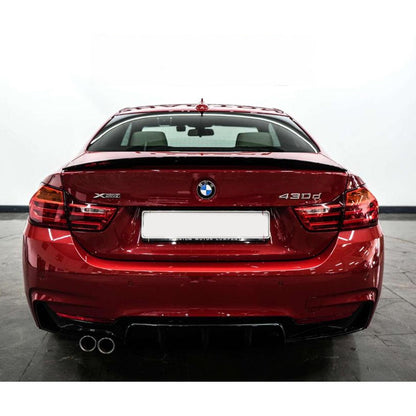 BMW 4 Series F32 M4 F82 - Gloss Black Rear Boot Spoiler - TMC Motorsport