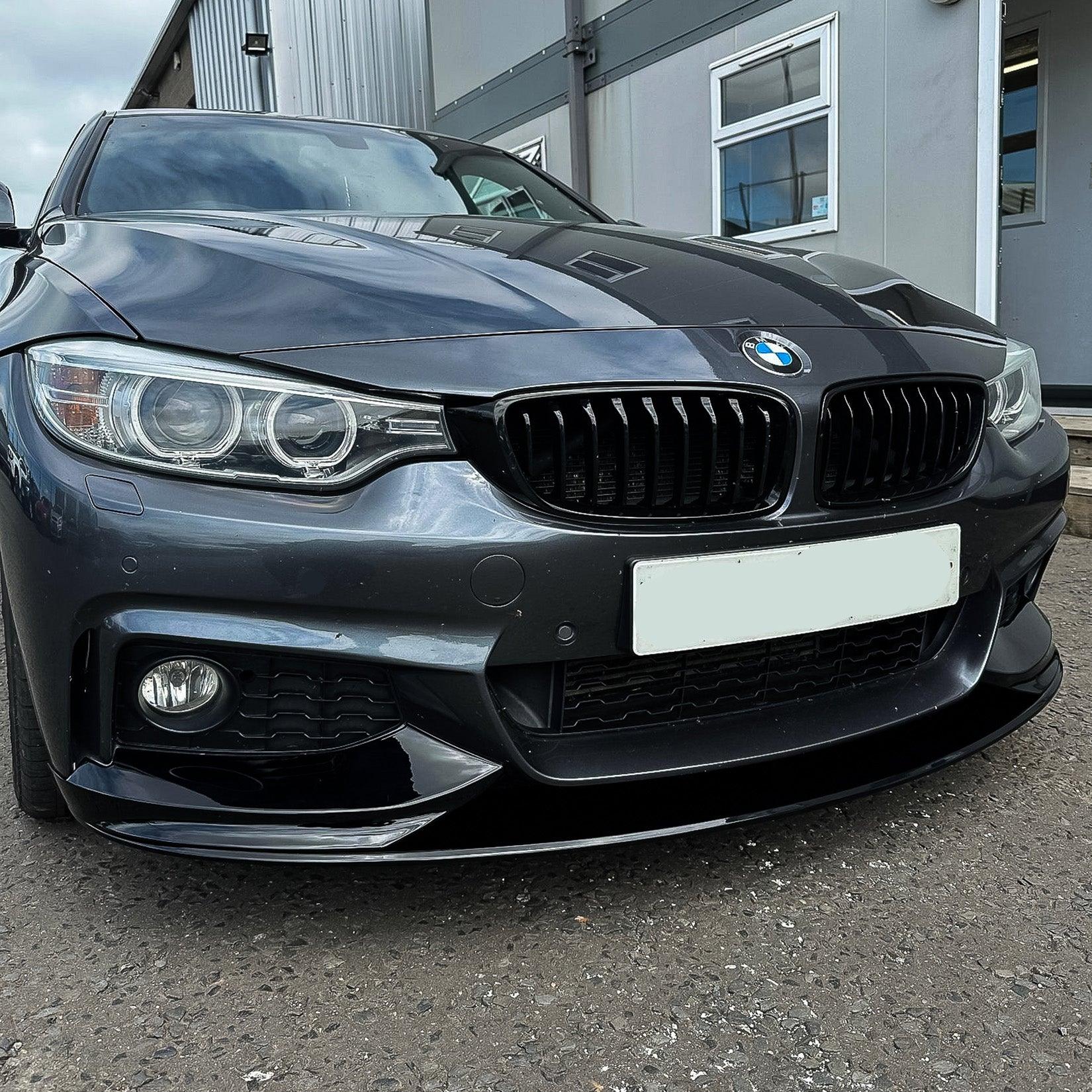 BMW 4 Series F32/F36 M Sport Front Splitter in Gloss Finish - TMC Motorsport