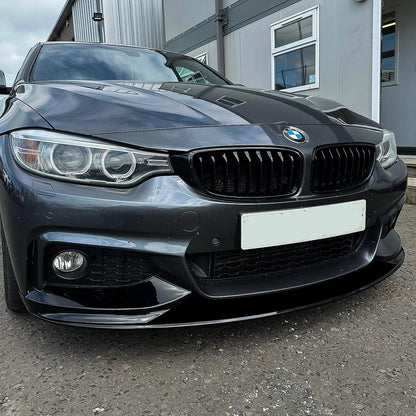 BMW 4 Series F32/F36 M Sport Front Splitter in Gloss Finish - TMC Motorsport