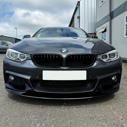 BMW 4 Series F32/F36 M Sport Front Splitter in Gloss Finish - TMC Motorsport