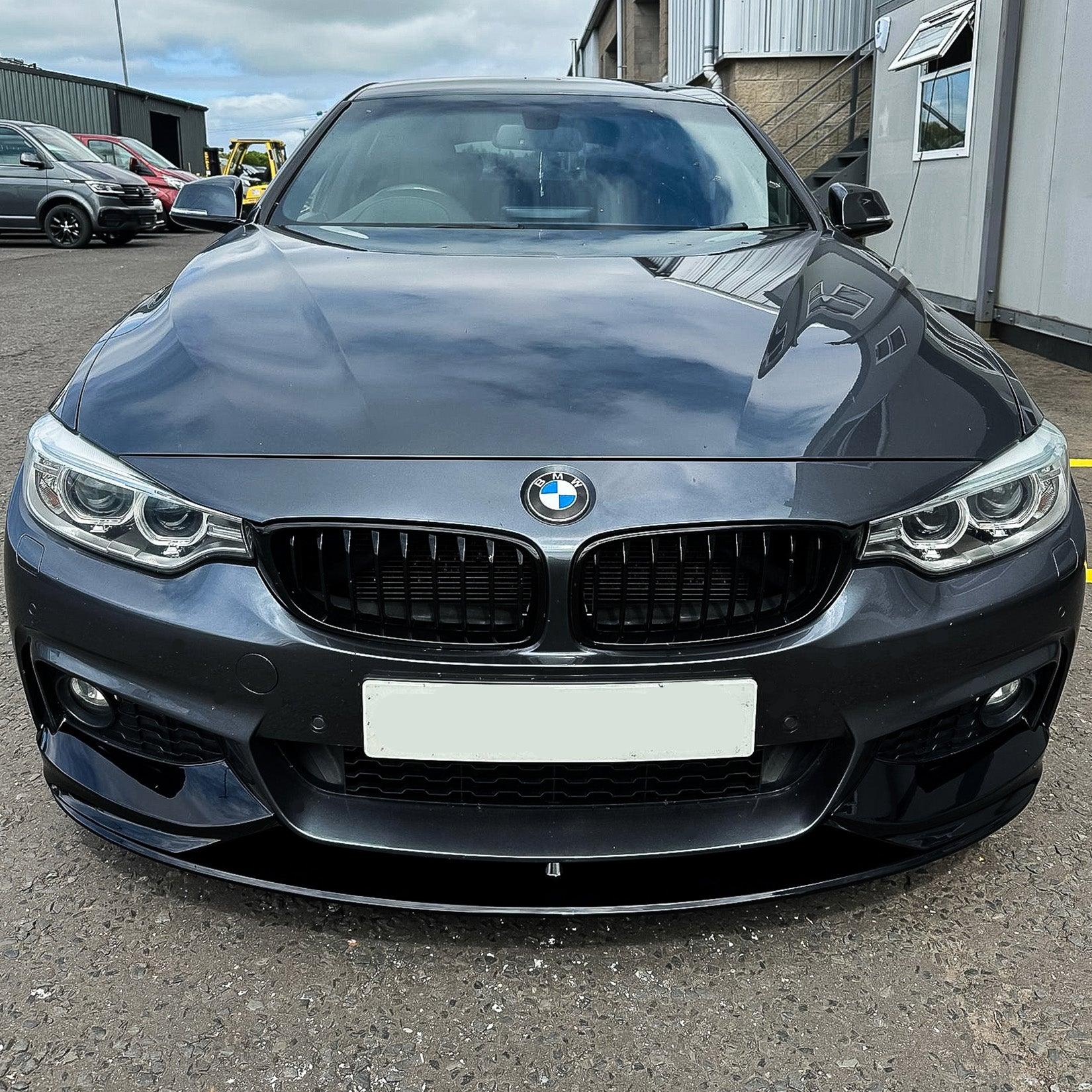 BMW 4 Series F32/F36 M Sport Front Splitter in Gloss Finish - TMC Motorsport